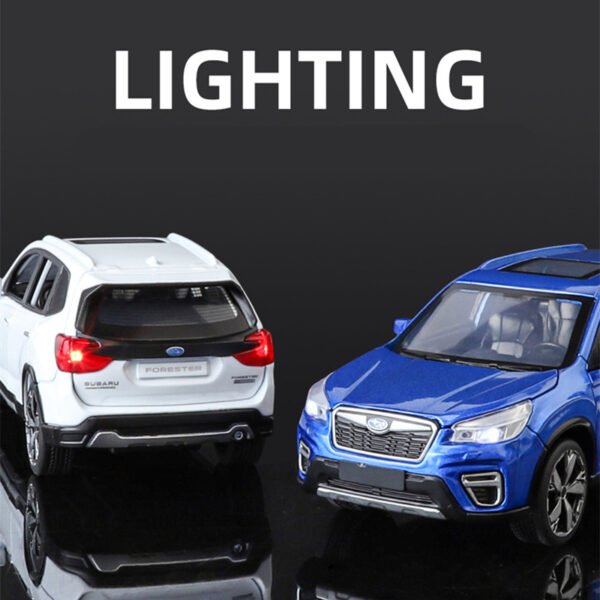 ⁦سوبارو فورستر SUV سبيكة سيارة نموذج دييكاست لعبة معدنية⁩ - الصورة ⁦3⁩